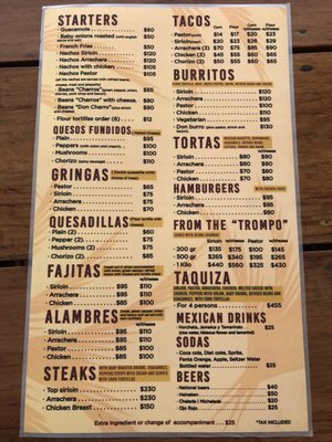 Menu photo 7 Don Sirloin Playa del Carmen, ROO Menu photo 7 Don Sirloin Playa del Carmen, ROO