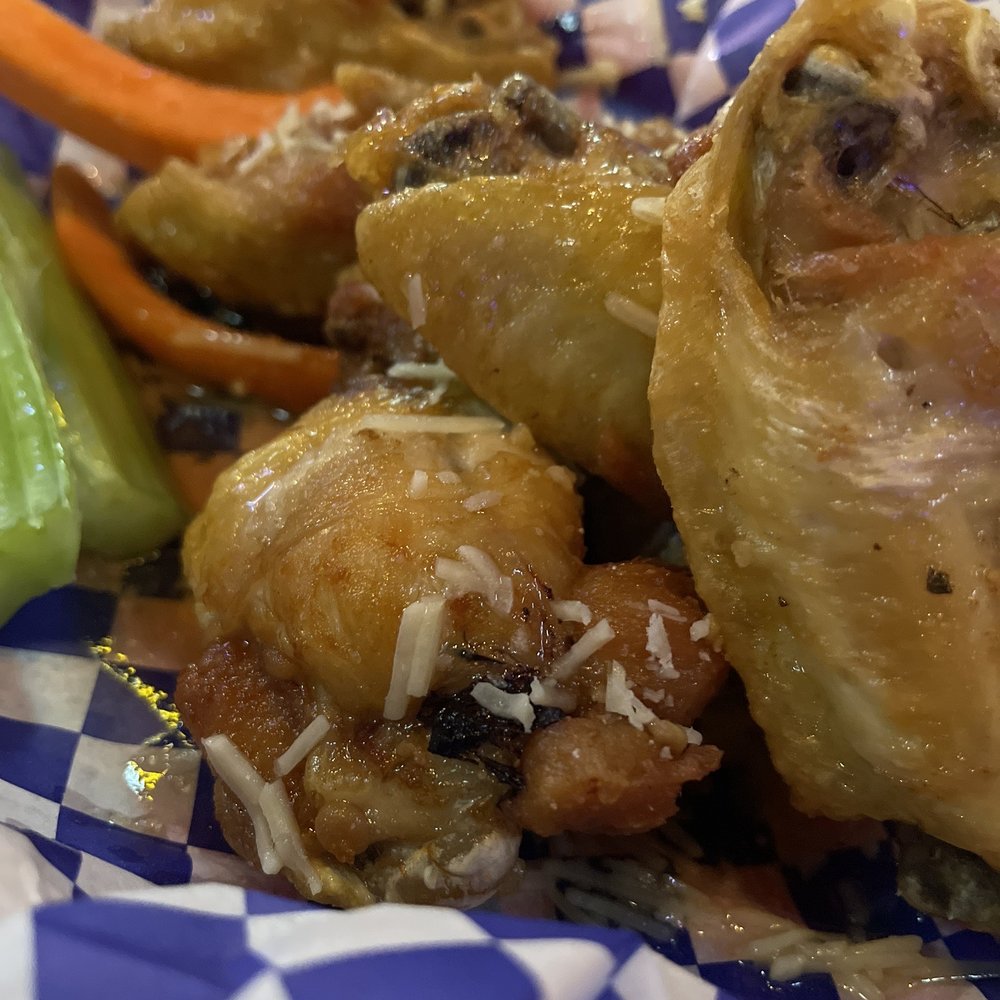 The Loose Wheel - Garlic Parmesan Wings - Bars Near Me - Tacoma, Washington The Loose Wheel - Garlic Parmesan Wings - Bars Near Me - Tacoma, Washington