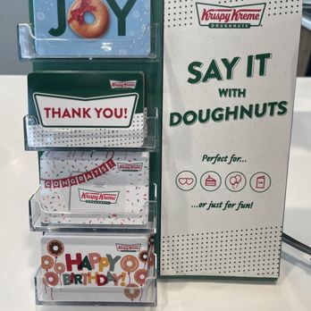 Krispy Kreme Doughnuts - Great gift cards for the teachers! - Donuts Near Me - Staten Island, New York