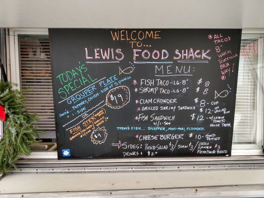 Menu photo 8 Lewis Seafood Shack Topsail Beach, NC