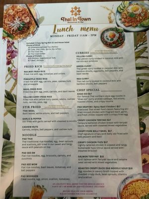 Menu photo 1 Thai in Town Little Elm, TX Menu photo 1 Thai in Town Little Elm, TX