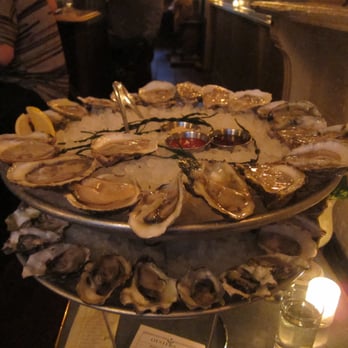 Maison Premiere - 24 different kinds of oysters. 48 total at a $1 each. Amazing deal. - Seafood Near Me - Brooklyn, New York Maison Premiere - 24 different kinds of oysters. 48 total at a $1 each. Amazing deal. - Seafood Near Me - Brooklyn, New York