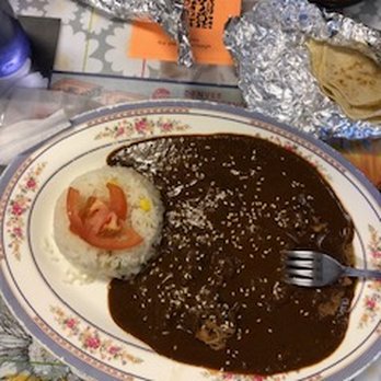Tarasco's - Mole Siete (7) with carnitas - Mexican Near Me - Denver, Colorado
