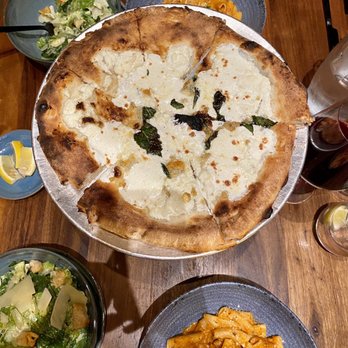 Quartiere - Caesar Salad - Quattro Formaggi Pizza - Vodka Piccante - Pizza Near Me - Stamford, Connecticut Quartiere - Caesar Salad - Quattro Formaggi Pizza - Vodka Piccante - Pizza Near Me - Stamford, Connecticut