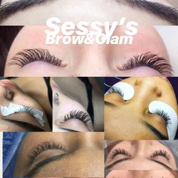 SESSY'S Brow and Glam Lounge - INDIVIDUAL LASH EXTENSIONS *lasts one month*