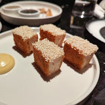 Mimi Chinese - Shrimp Toast (mediocre shrimp paste texture)
$21 before tax and tip. - Chinese Near Me - Toronto, Ontario Mimi Chinese - Shrimp Toast (mediocre shrimp paste texture)
$21 before tax and tip. - Chinese Near Me - Toronto, Ontario