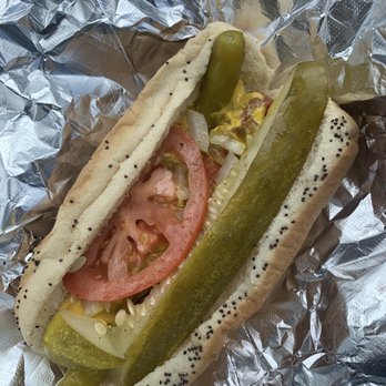 Skoogies - Chicago dog!! It was perfect! - Hot Dogs Near Me - Mount Pleasant, South Carolina