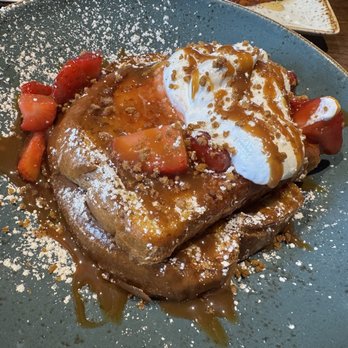 First Watch - Strawberry Tres Leches French Toast - Breakfast & Brunch Near Me - Avon, Indiana