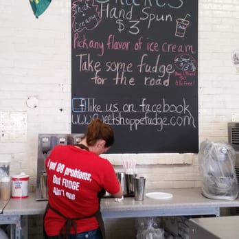 The Sweet Shoppe - Another menu and staff making those delicious milkshakes. - Candy Stores Near Me - Hodgenville, Kentucky The Sweet Shoppe - Another menu and staff making those delicious milkshakes. - Candy Stores Near Me - Hodgenville, Kentucky