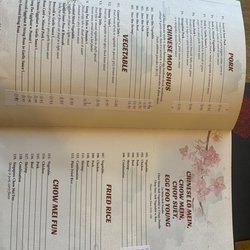Tai Pan Chinese Restaurant - Menu