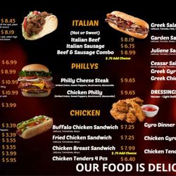 Mo Gyros - Menu2