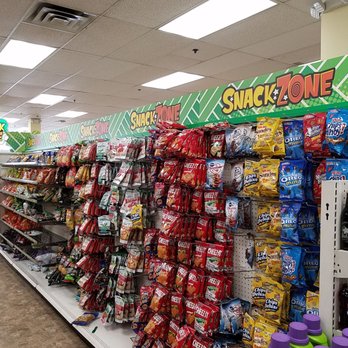 Dollar Tree - Snack aisle - Discount Store Near Me - Utica, Michigan