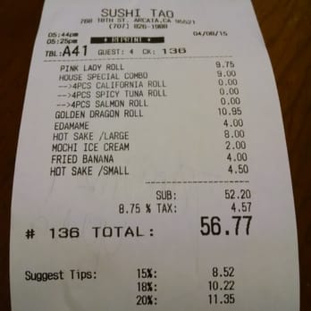 Sushi Tao - what a great meal - fresh, filling and inexpensive - Japanese Near Me - Arcata, California Sushi Tao - what a great meal - fresh, filling and inexpensive - Japanese Near Me - Arcata, California