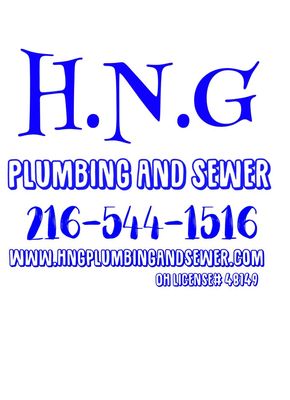 HNG Plumbing and Sewer Logo