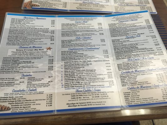Menu photo 3 Ostioneria El Compa South Gate, CA Menu photo 3 Ostioneria El Compa South Gate, CA