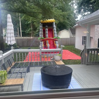Chunky Monkey Inflatables - Floor is lava water slide - Bounce House Rentals Near Me Chunky Monkey Inflatables - Floor is lava water slide - Bounce House Rentals Near Me
