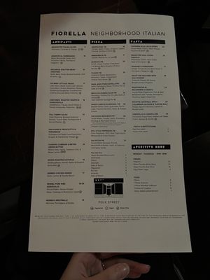 Menu photo 8 Fiorella -Polk San Francisco, CA Menu photo 8 Fiorella -Polk San Francisco, CA