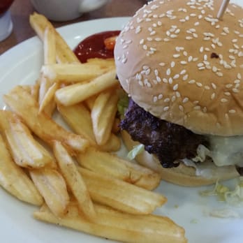 Denny's - Mushroom Swiss burger - Diners Near Me - Coeur D' Alene, Idaho