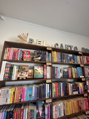 Bel Canto Books Retro Row by null