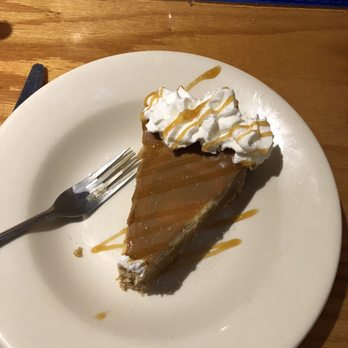 Shells Seafood - Brandon - Salted caramel cheesecake!! Tell me it isn't love at first sight?? - Seafood Near Me - Brandon, Florida