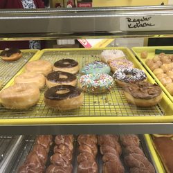 Jelly Donuts - Some of their doughnut displays. We came when they're almost closing so they just have a few left.