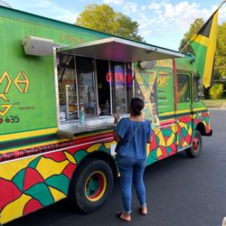 Ama'Gees Jamaican Cuisine - Flying the colors!