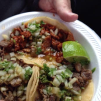 El Tapitio - Spicy pork, and 2 steak tacos. Loved the spicy pork best - Mexican Near Me - Preston, Idaho El Tapitio - Spicy pork, and 2 steak tacos. Loved the spicy pork best - Mexican Near Me - Preston, Idaho