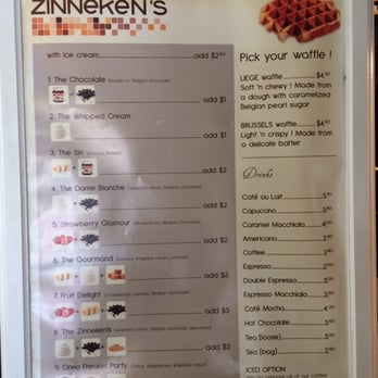Zinneken's - Harvard Square - Simple and clear menu - Belgian Near Me - Cambridge, Massachusetts Zinneken's - Harvard Square - Simple and clear menu - Belgian Near Me - Cambridge, Massachusetts