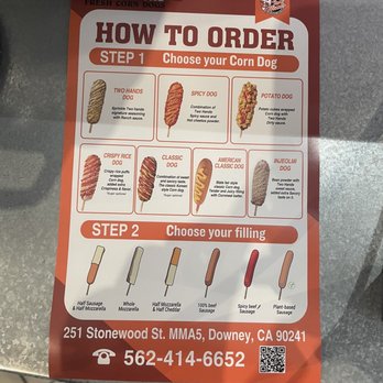 Two Hands Corn Dogs - Fast Food Near Me - Downey, California
