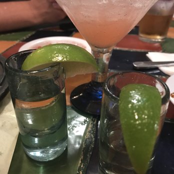 La Casita Olvera - Raspberry margarita on the rocks and free tequila shots! - Mexican Near Me - Whittier, California