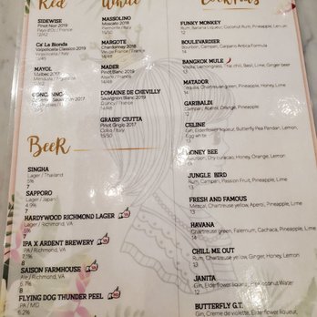 Sisters Thai - Drink menu - Thai Near Me - Alexandria, Virginia Sisters Thai - Drink menu - Thai Near Me - Alexandria, Virginia