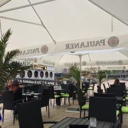 Granda Shisha Cafe - Vor dem Schiff kann man auch gut sitzen