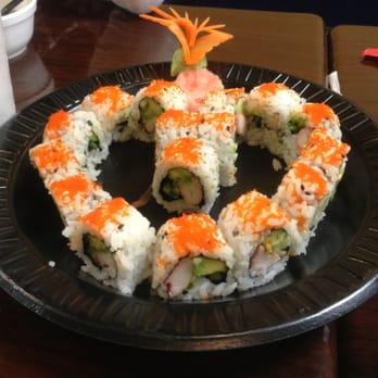 Hibachi K Express - a plate of sushi - Japanese Near Me - Knightdale, North Carolina