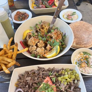 MAZRA - full spread! - Mediterranean Near Me - Redwood City, California MAZRA - full spread! - Mediterranean Near Me - Redwood City, California