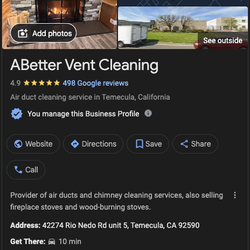 Abetter Vent Cleaning