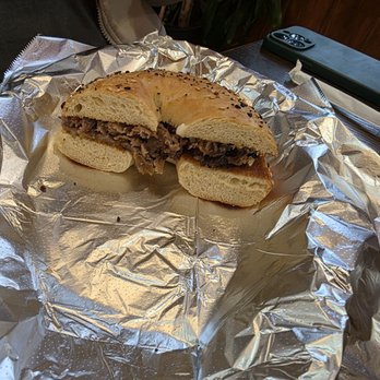 Peet Stafford - Steak and cheese bagel - Coffee & Tea Near Me - Stafford, Virginia Peet Stafford - Steak and cheese bagel - Coffee & Tea Near Me - Stafford, Virginia