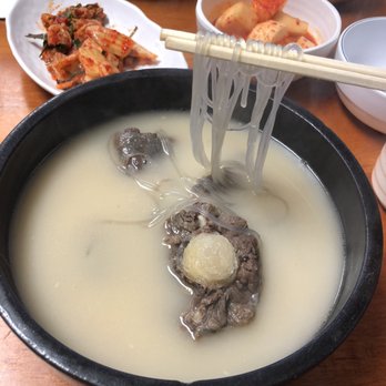 Han Bat Restaurant - Ox tail/tail beef stew - Korean Near Me - Chicago, Illinois