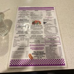Chacona's Restaurant - Lunch menu