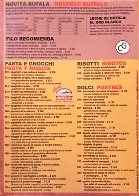 Menu photo 1 Filo Buenos Aires, C