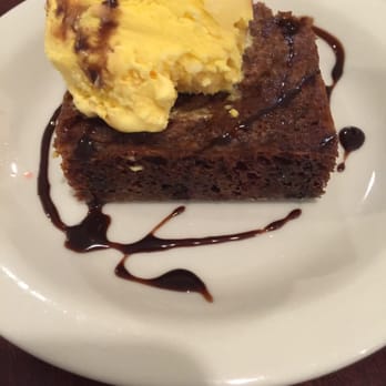 Matthew's Grill - This is like a cross between a brownie and a soft chewy cookie this was a very different yet very scrumptious dessert - Filipino Near Me - Gaithersburg, Maryland