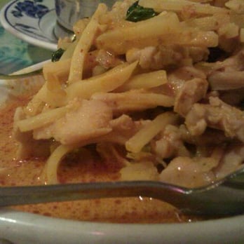 Thai BBQ & Noodle - Red chicken curry - Thai Near Me - Cypress, California
