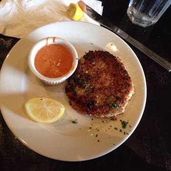 Biggie's - Crab cake heavily breaded-- I returned it to the kitchen - Seafood Near Me - Carlstadt, New Jersey Biggie's - Crab cake heavily breaded-- I returned it to the kitchen - Seafood Near Me - Carlstadt, New Jersey