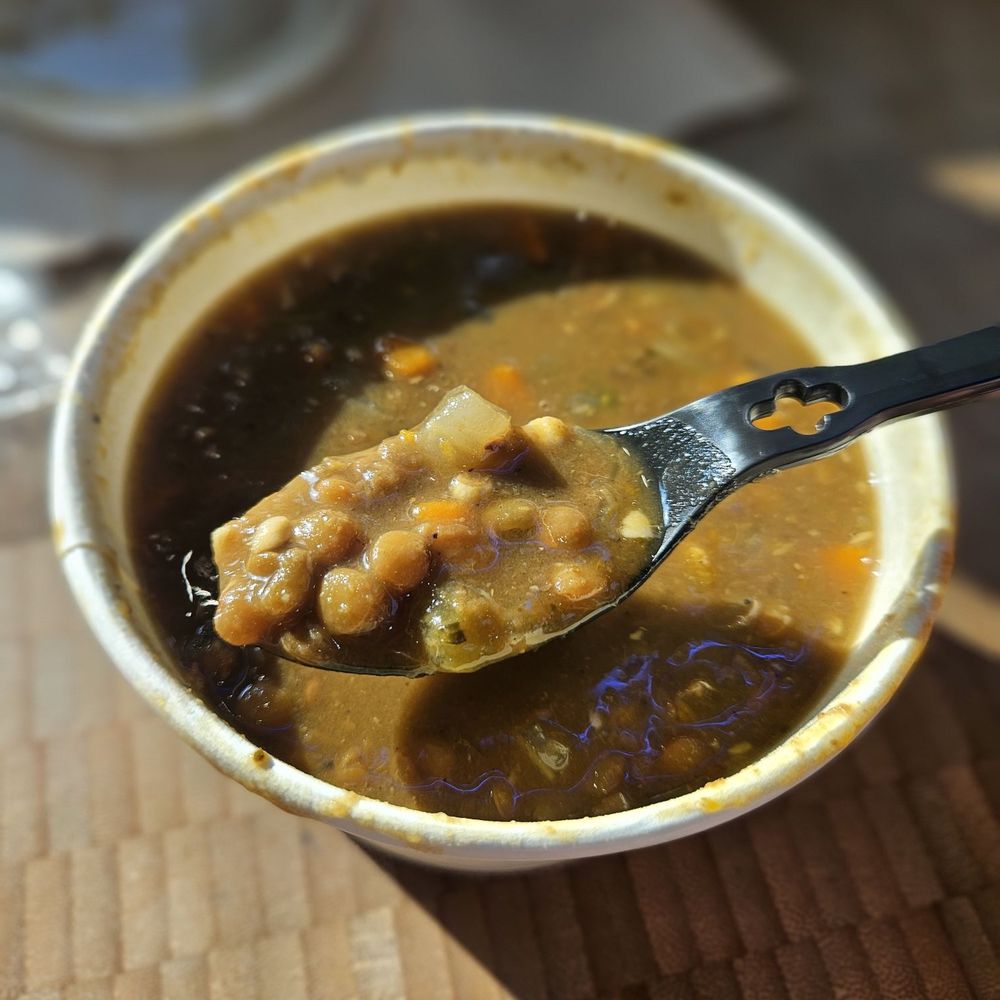 Curry lentil vegan soup Curry lentil vegan soup