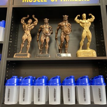 Nutrishop - A few of our first place trophies bodybuilding - Vitamins & Supplements Near Me - Temecula, California