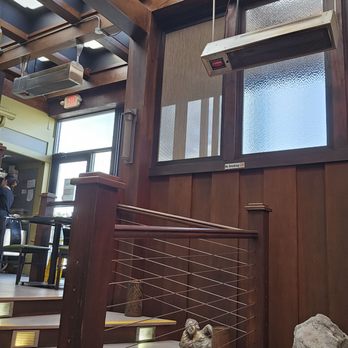 Baba Restaurant & Sushi Bar - Entryway to mostly enclosed deck - Sushi Bars Near Me - Worcester, Massachusetts