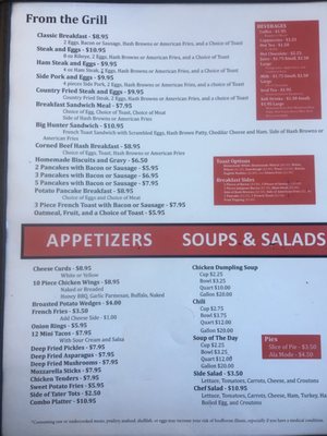 Menu photo 3 R D's Diner Plover, WI