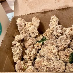 T4 West Sacramento  - Jasmine Milk Tea and Basil Popcorn Chicken