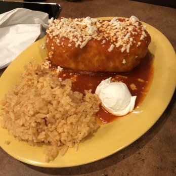 Los Chiludos - Chicken chimichanga - Mexican Near Me - Holmes Beach, Florida