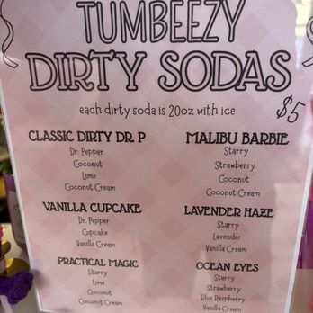 Tumbeezy Cookies - Dirty Sodas menu - Desserts Near Me - Virginia Beach, Virginia