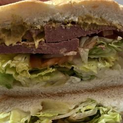 Marco's Deli - Liverwurst on a roll